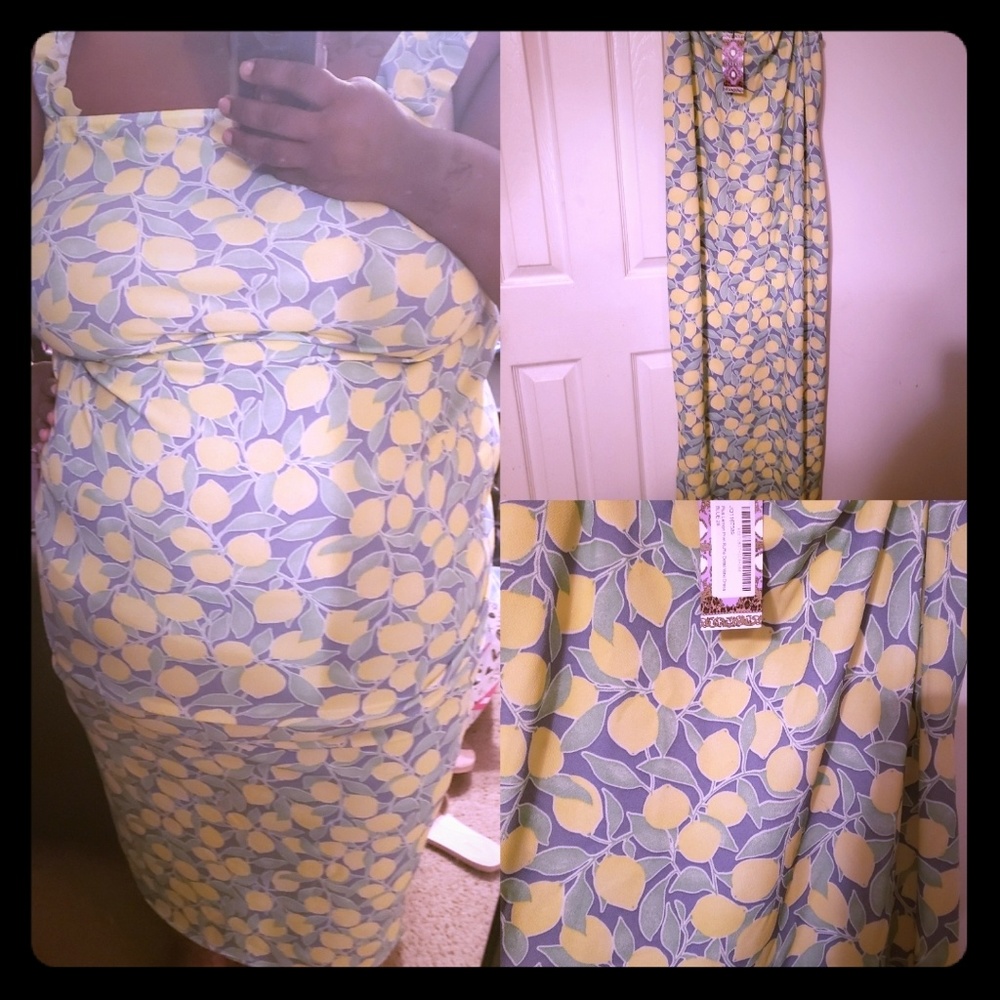 Ankle length plus size Maxi dress